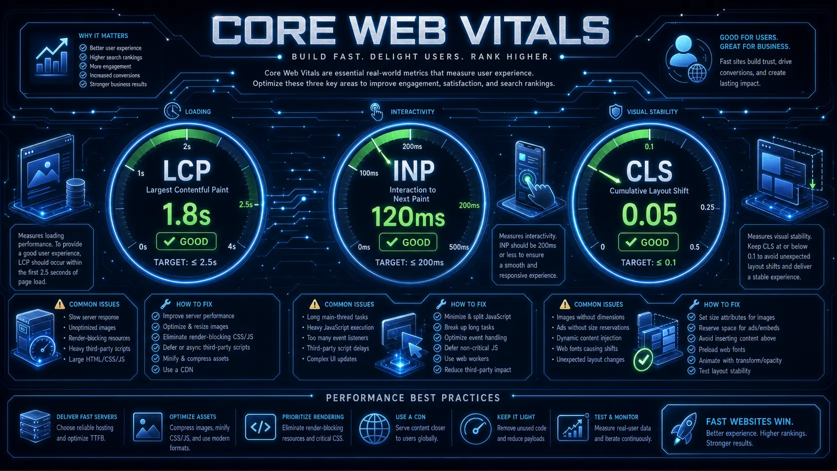 Core Web Vitals 完整解析