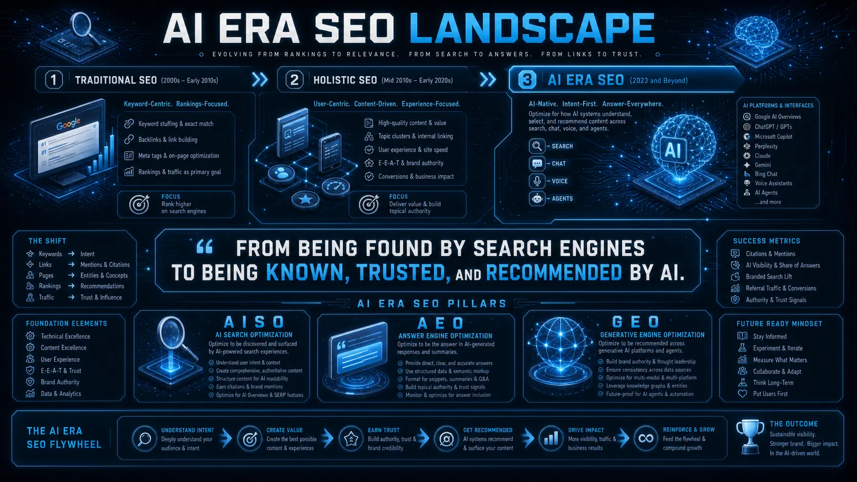 AI 時代 SEO 全景 — AISO / AEO / GEO 名詞解析與分工