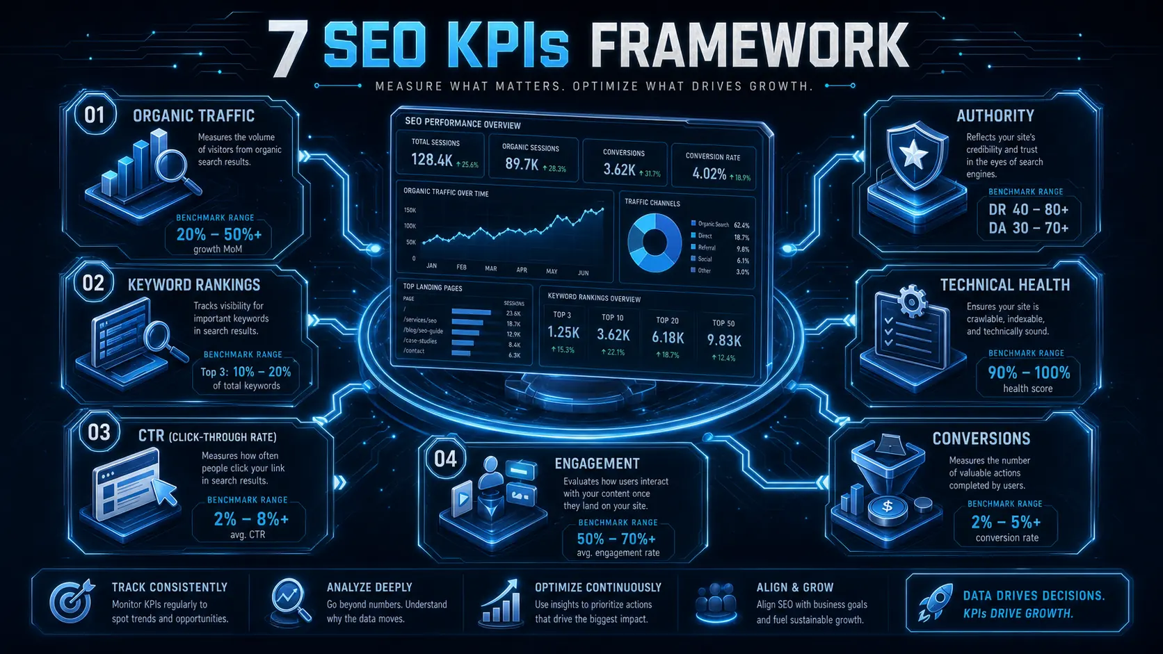 SEO 七大 KPI 指標體系